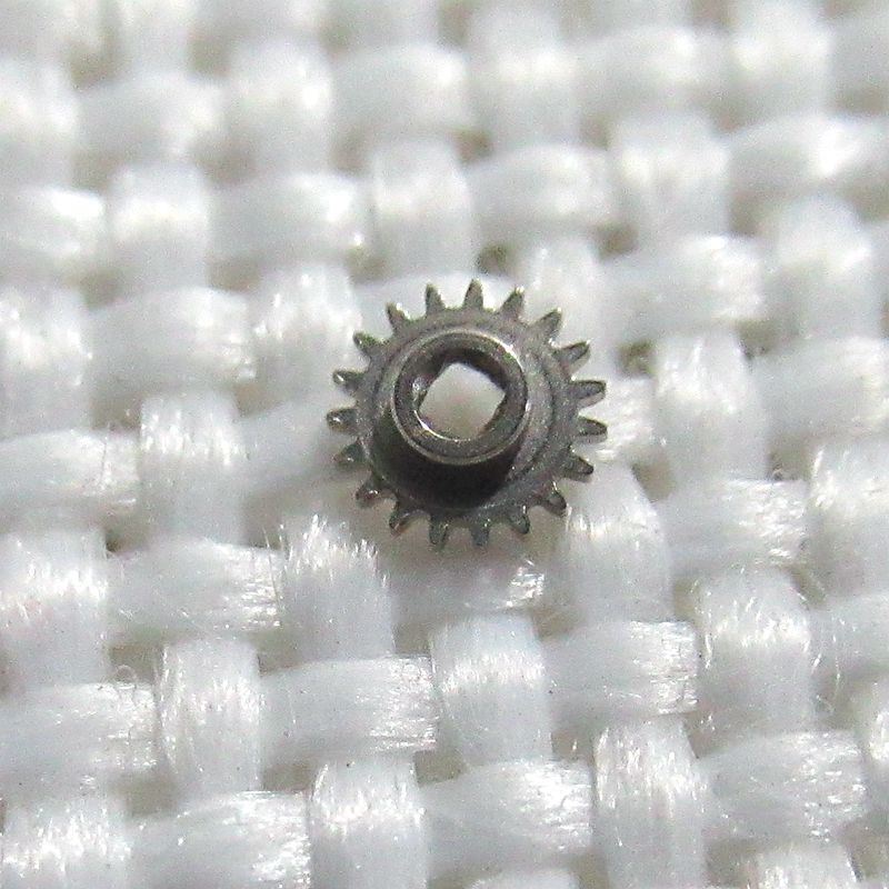 Winding pinion gear for NH05 NH06 watch movements, compatible with various brands.