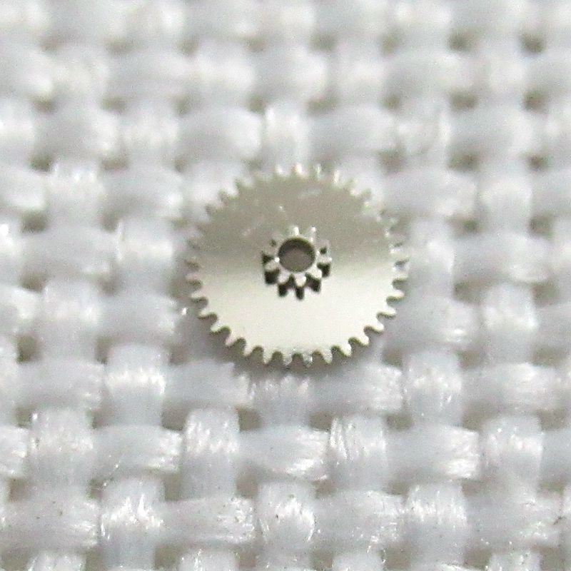Watch part minute wheel for movement YN55 YN56 by Seiko, precise gear component.