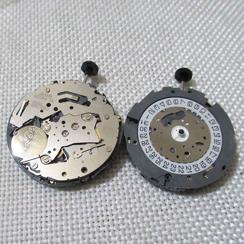OS80 Quartz movement watch part with small second subdial at 6, 9, and 12 positions for precise repair.