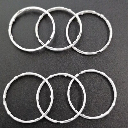 Genuine plastic watch case cushion mount for Miyota 9015 movement, durable and precise fit.