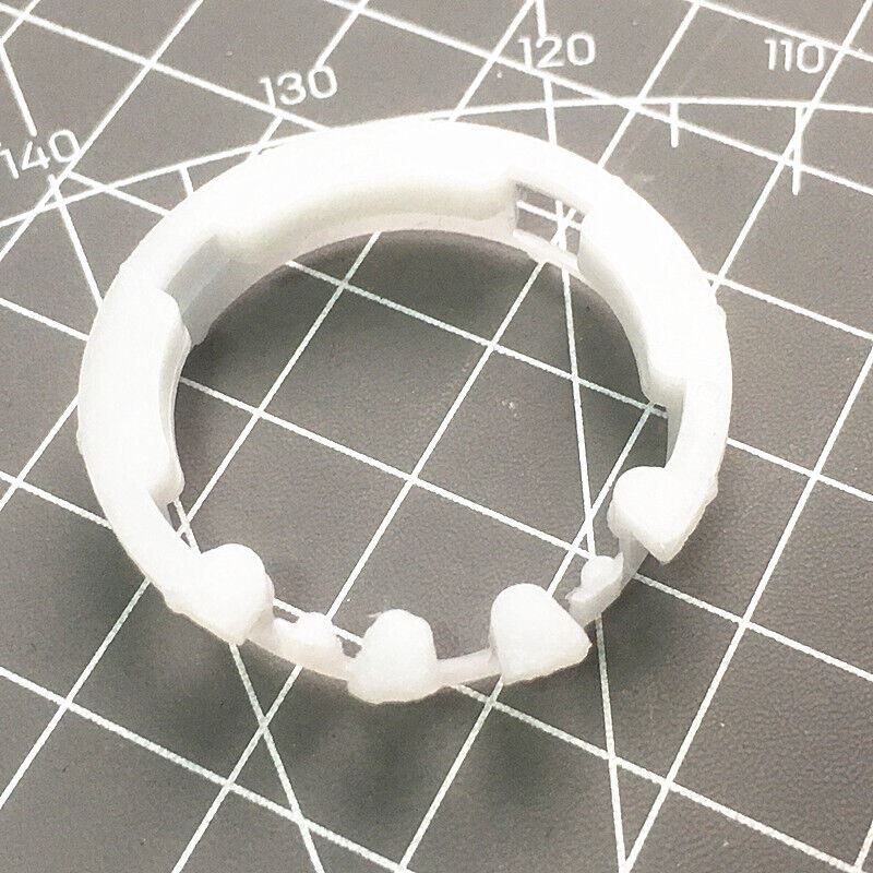 Plastic cushion mount for ETA 2824/2836/2846/2879 watch movements, 7.6mm high.