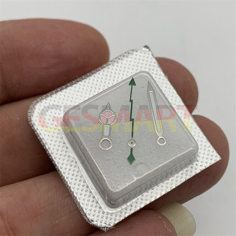 13 mm grün leuchtende Herren-Sekundenzeiger für Miyota NH35/NH36