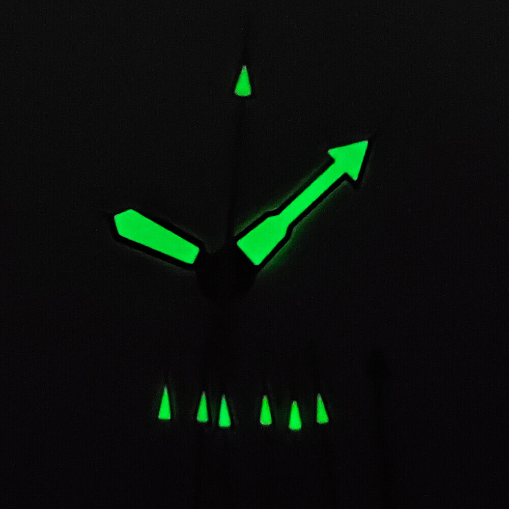 8*12*13mm Watch Hands Green Luminous For NH35A/NH36A Movement