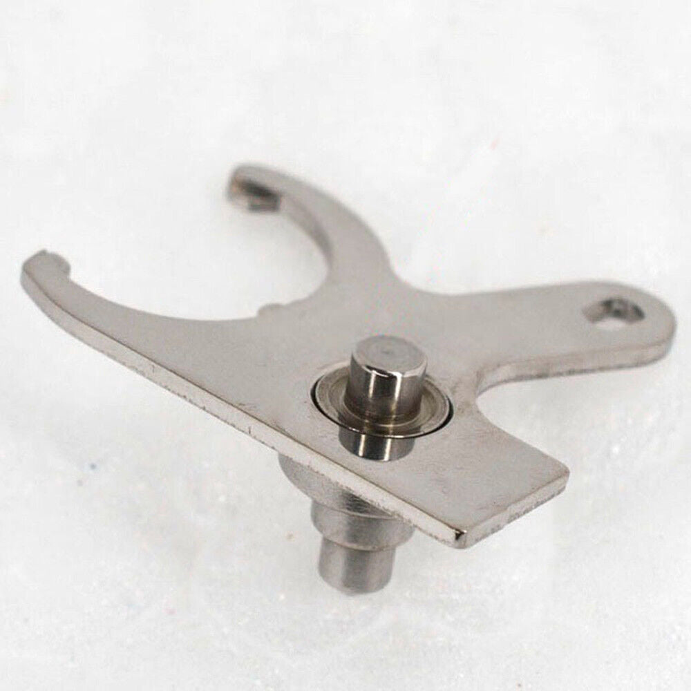 Silver third wheel parallel pile set by ETA for C01.211 watch movement repair, precision gear components #6414