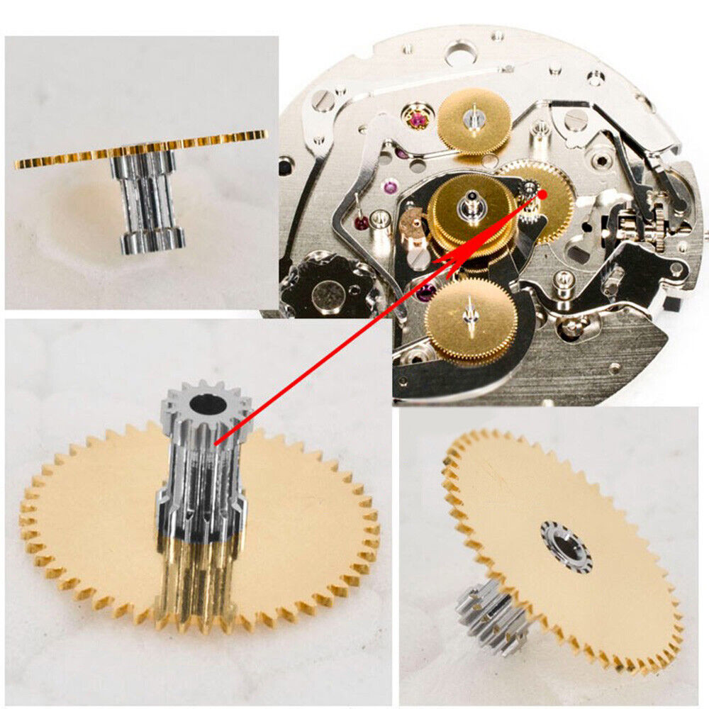 Set of 3 ETA C01.211 Date Minute Wheels, precision replacement watch movement parts #6439 by ETA