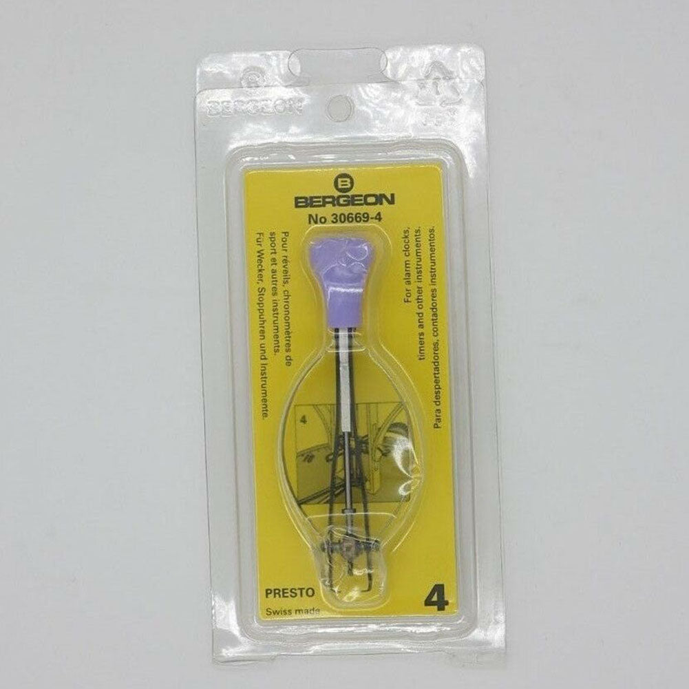 Bergeon 30669-4 watch hand remover tool for precise alarm and timer sweep wheel adjustments
