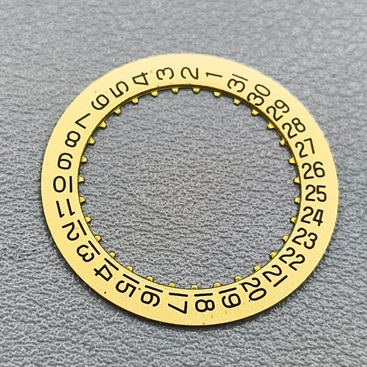Golden Date Disk Date Wheel for ETA 2834 2836 2846 Movement Date@3