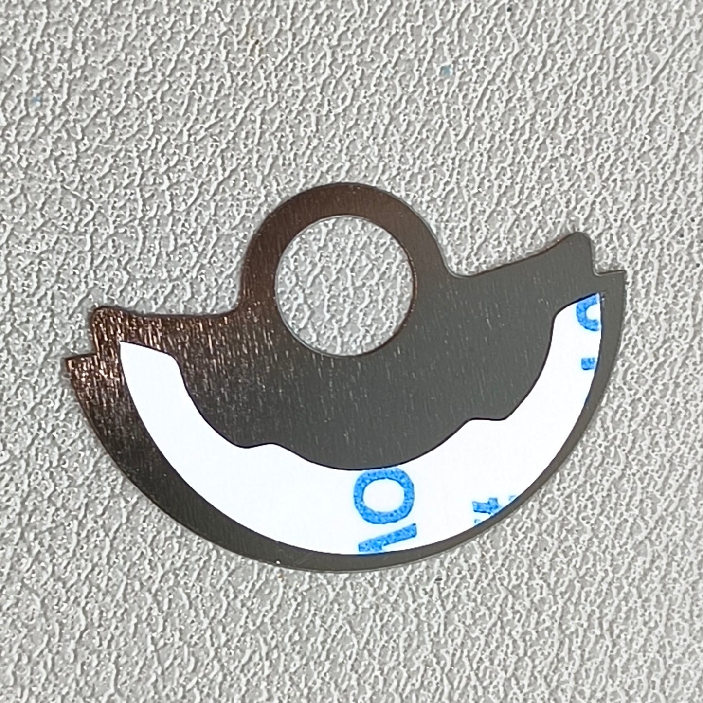 2 PIECES Black Causeway Pattern Rotor Oscillating Weight Overlay for NH35 NH36