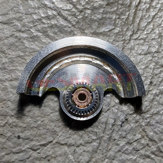Rotor oscillating weight with ball bearing for ETA 2671 movement, durable replacement part for watch repair.
