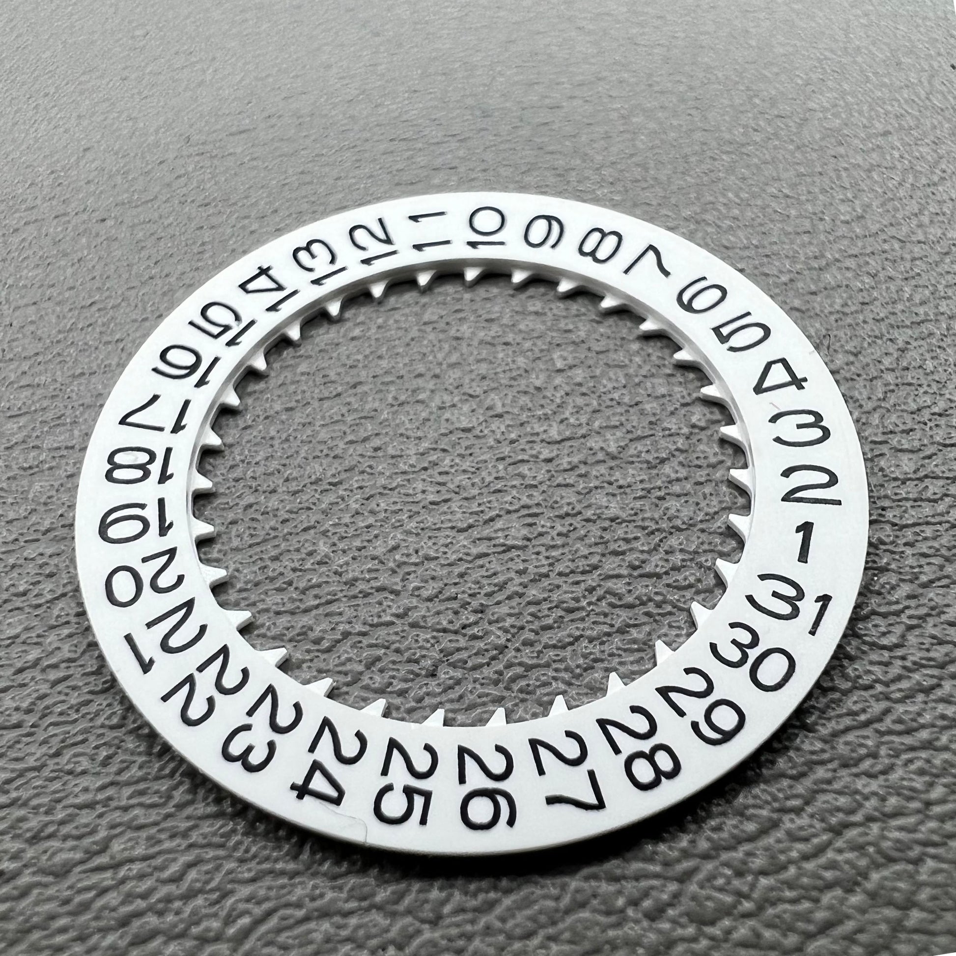White date disc wheel for NH35 NH36 Date@3 watch movement, compatible with 2-piece set, brand quality.