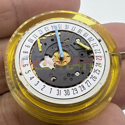 ISA 8172 quartz watch movement by ISA, precise timekeeping replacement for watch repair.
