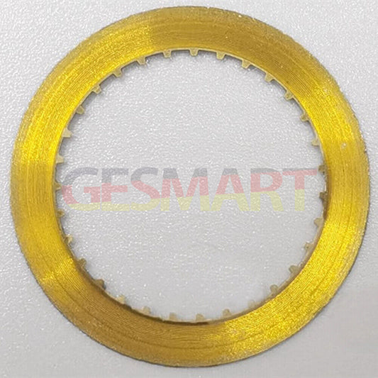 Dark blue and white font date wheel for Dandong 7770 watch with date display at 3 o'clock, precision design.