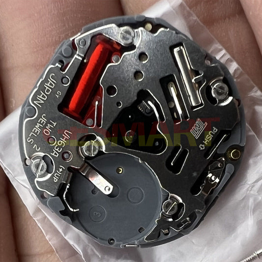 Hattori Epson VH63A quartz watch movement, precise Japan-made mechanism for accessories.