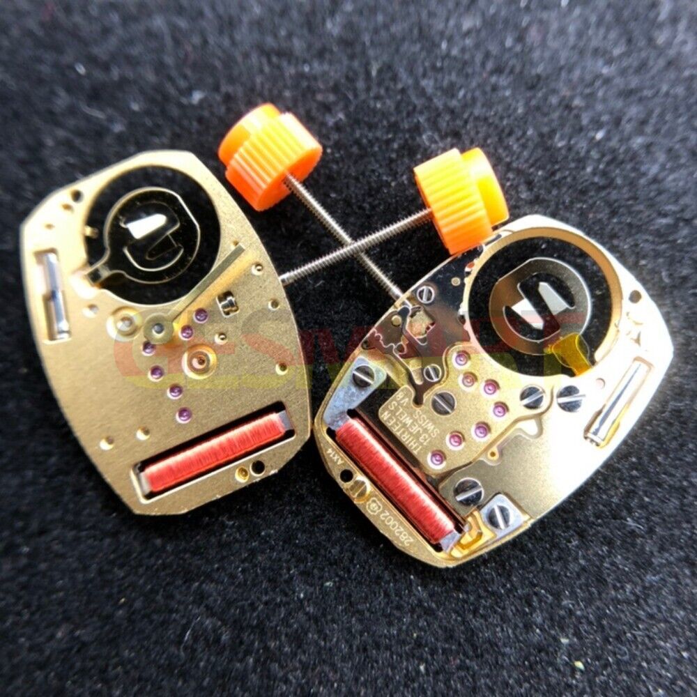 ETA 282.002 Swiss quartz watch movement by ETA, featuring 2 hands for precise timekeeping in quality watches.