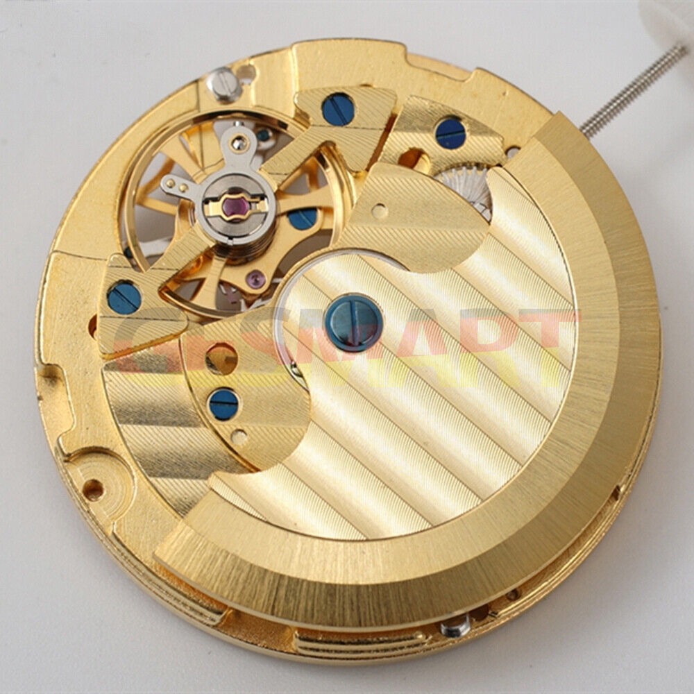 Shanghai Golden JH2029 multifunctional watch accessory showcasing automatic mechanical movement details and elegant design.