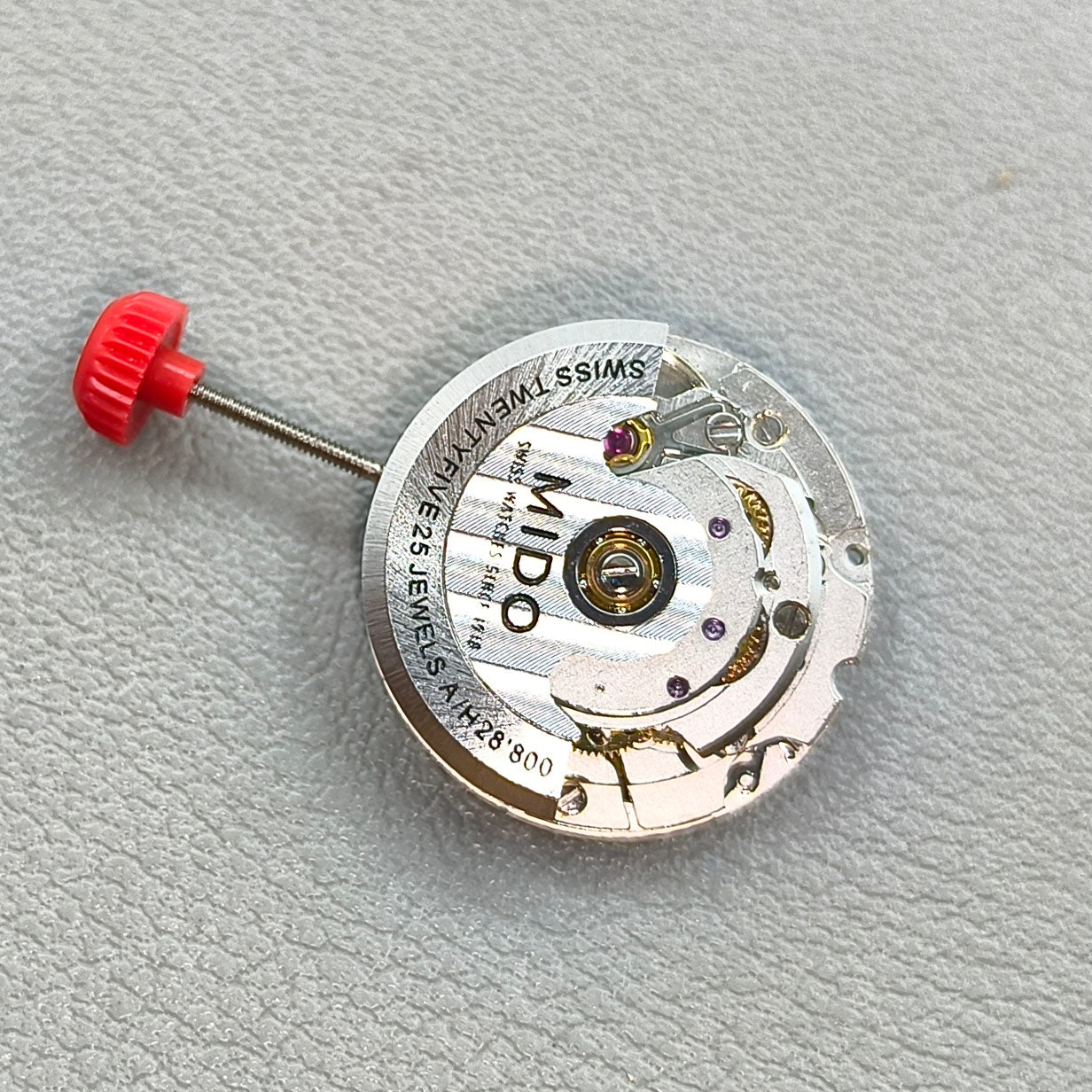 China 2671 Silver Automatic Mechanical Movement Replace ETA 2671 Date@3
