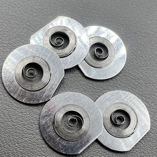 Set of 5 complete mainsprings for China Made / ETA2824, 2836, 2834 watch movements