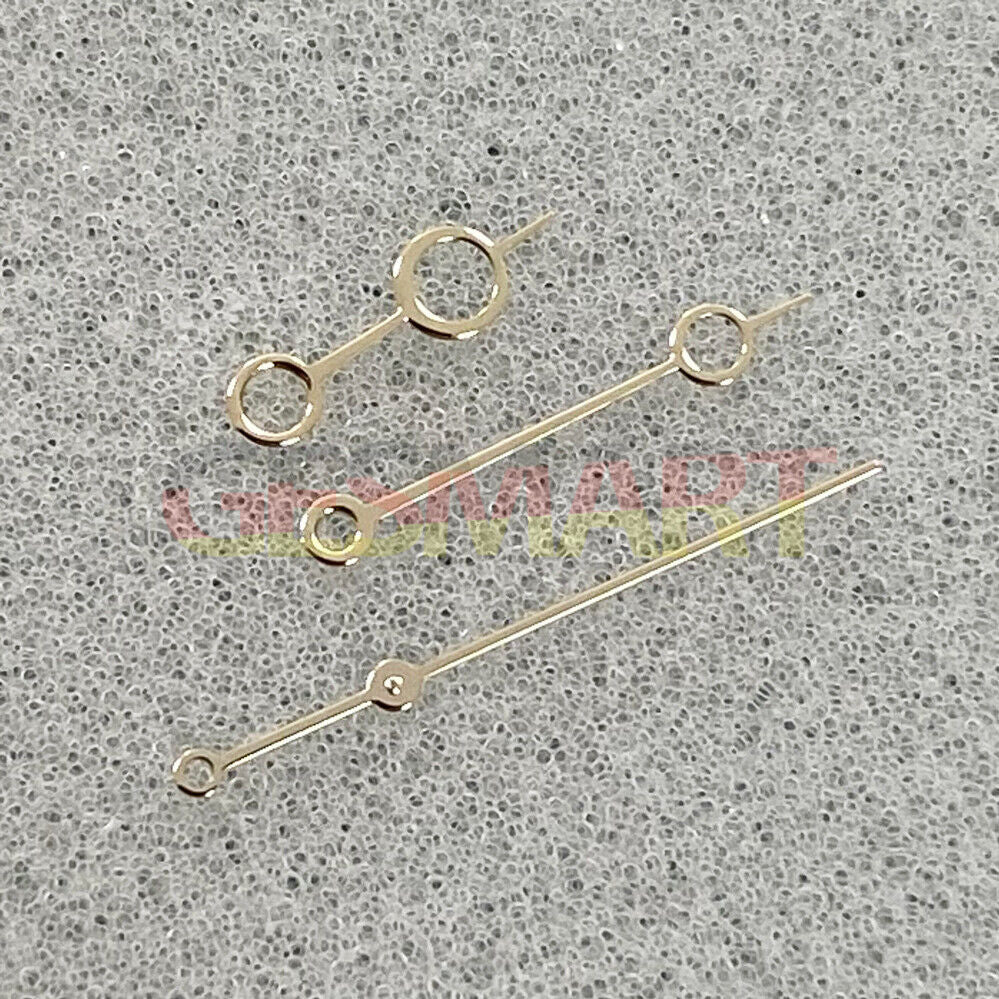 Blue-green luminous hollow bubble-shaped watch hands, ideal for NH35/NH36/4R/7S movement customization.