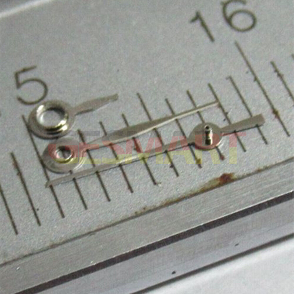 7mm silver watch hands set compatible with Miyota 2035 and 2115 movements