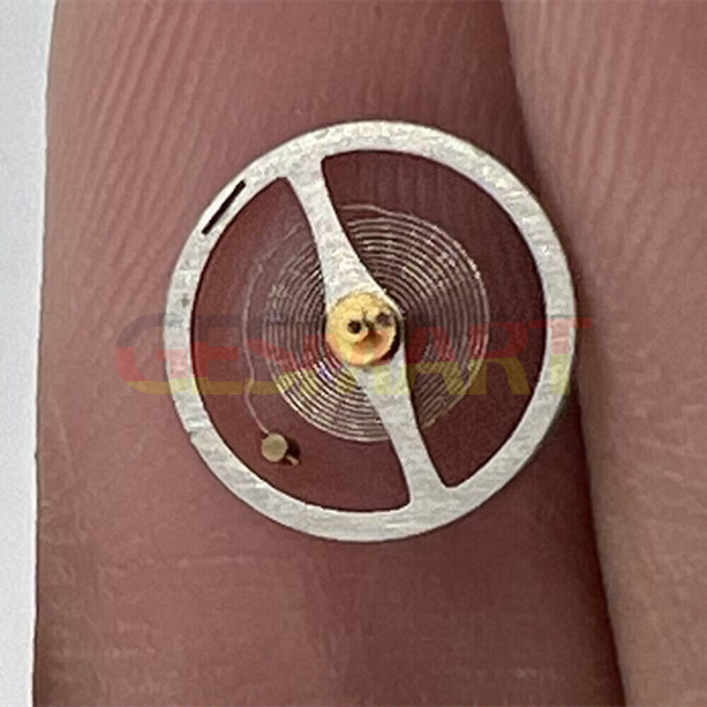 Asian Watch Part Complete Balance Wheel With Hairspring Fit For Movement 7009