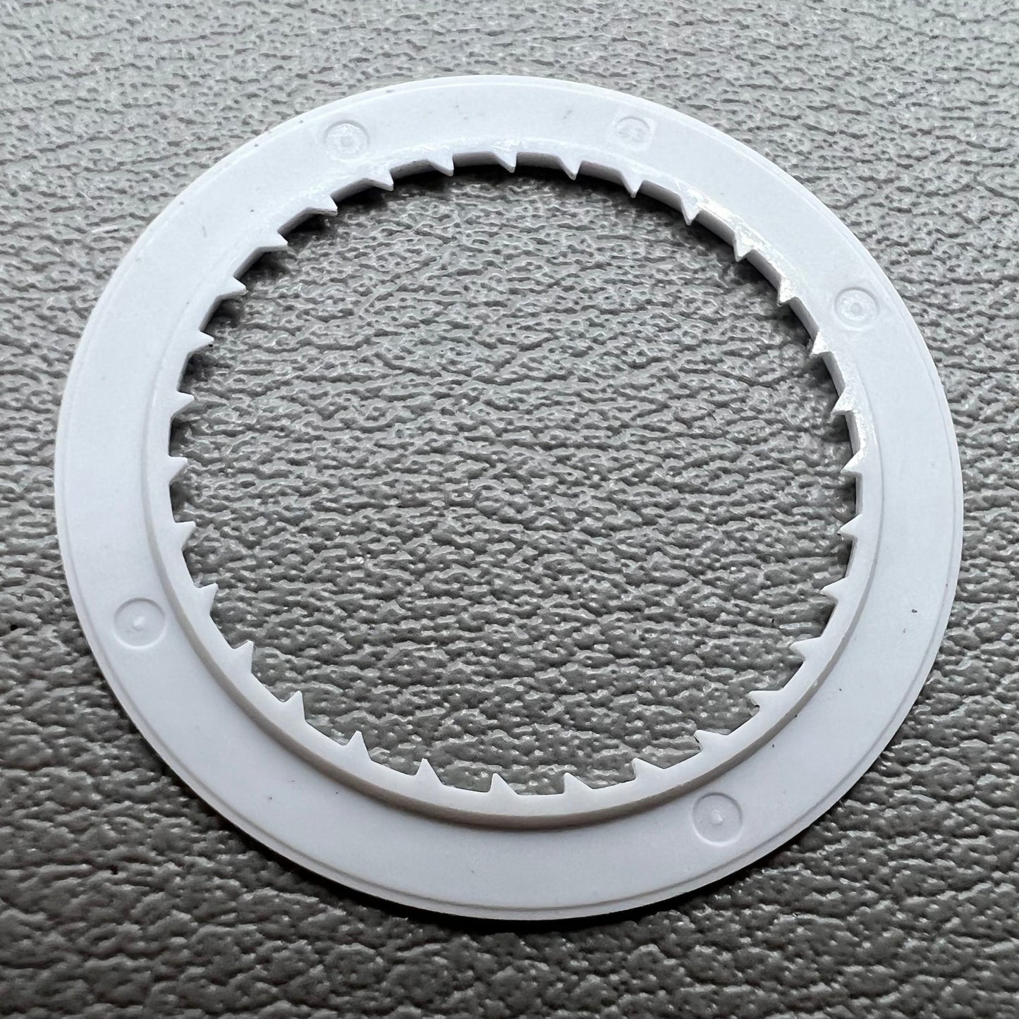 2 Stück Weiß Arabische Schrift Datumscheibe für Miyota 8215 Uhrwerk