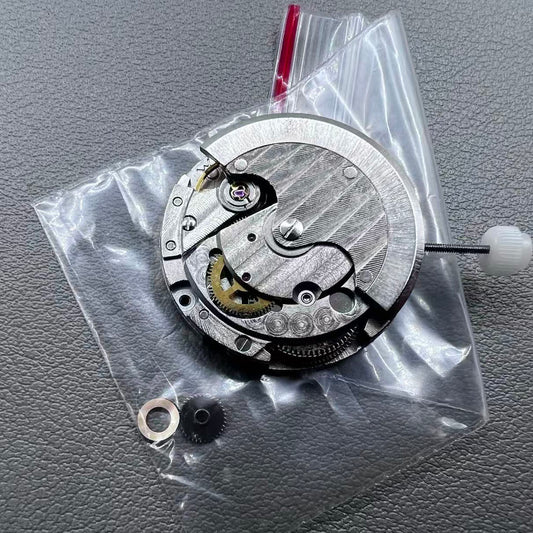 DG 2813 silver automatic mechanical watch movement, precision-engineered for watch accessories.