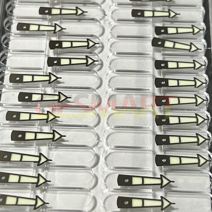 Silver Trim C3 Super Lume Watch Hands for Diving SKX/SBBN NH35 NH36 Movement#5