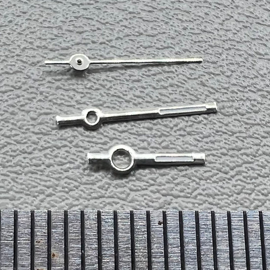Set of luminous watch hands for Miyota 2035 movement, perfect for precise time repair and replacement.