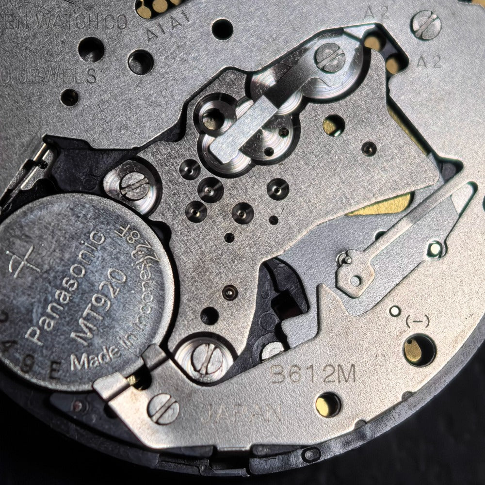 Original Citizen B612M Solar Movement 6 Hands Small Second At 6/9/12 Movement