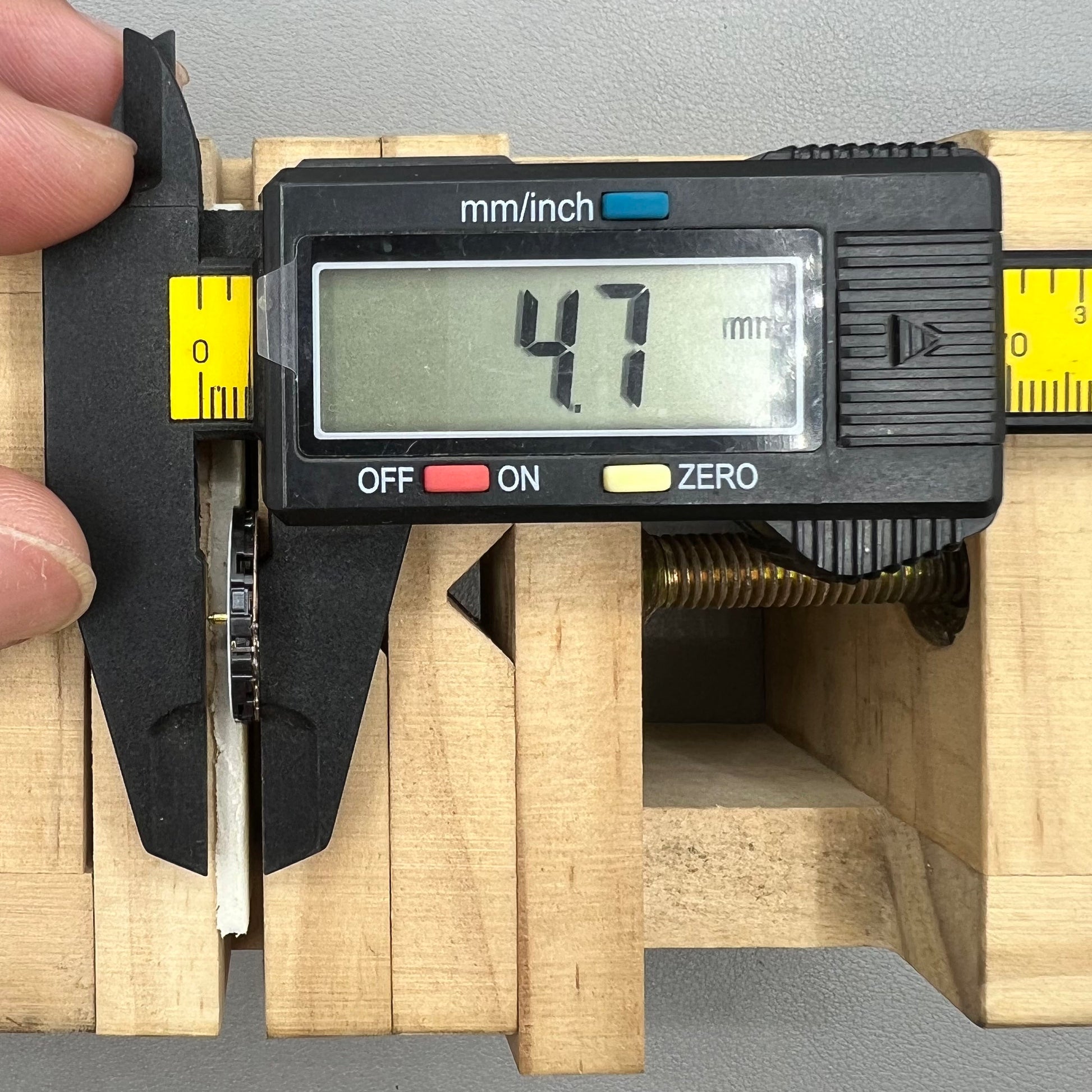 Seiko V187 quartz watch movement showcasing precision timekeeping components.