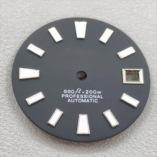 watch dial with S logo