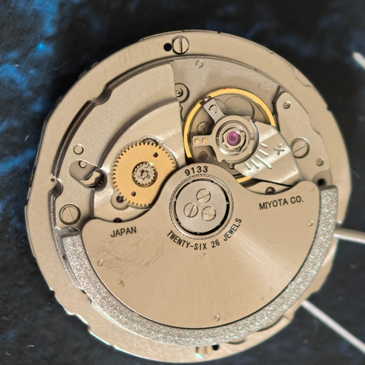 Japan Made Original Miyota 9133 mechanical watch movement by Miyota, precise watch accessory component