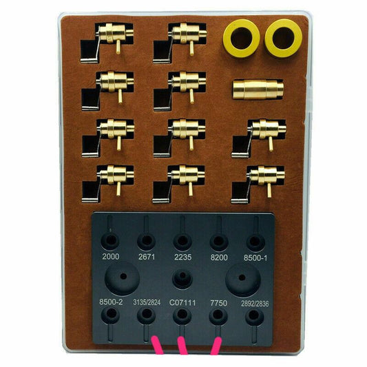 Watch tool mainspring winder for ETA 3135/2892/2824/7750/2671 movements, precision repair accessory.