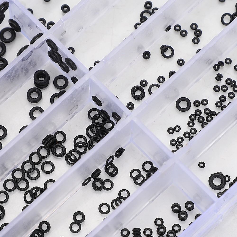 Rubber watch crown waterproof seals O ring gaskets for watch accessories, 500pcs box, durable and precise.