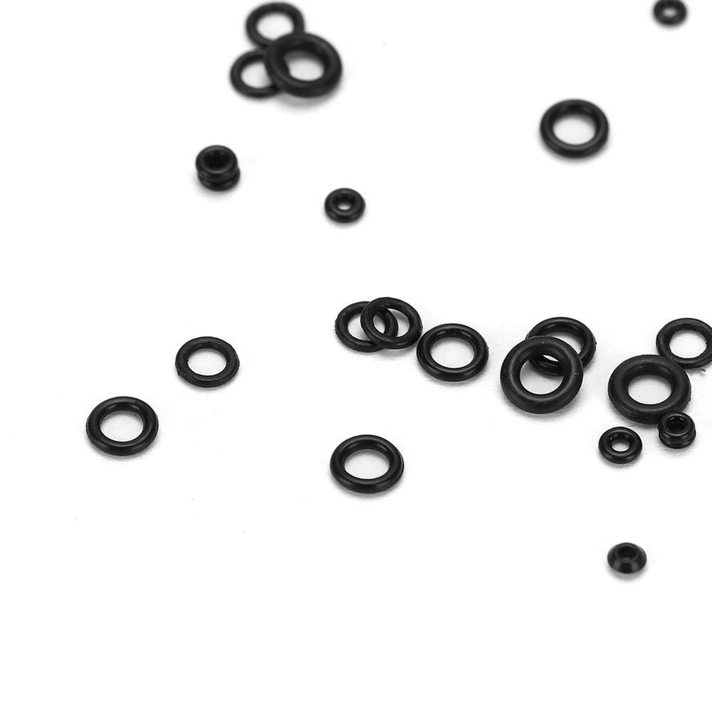 Durable rubber watch crown O ring gaskets, 500pcs box for waterproof seal replacement.