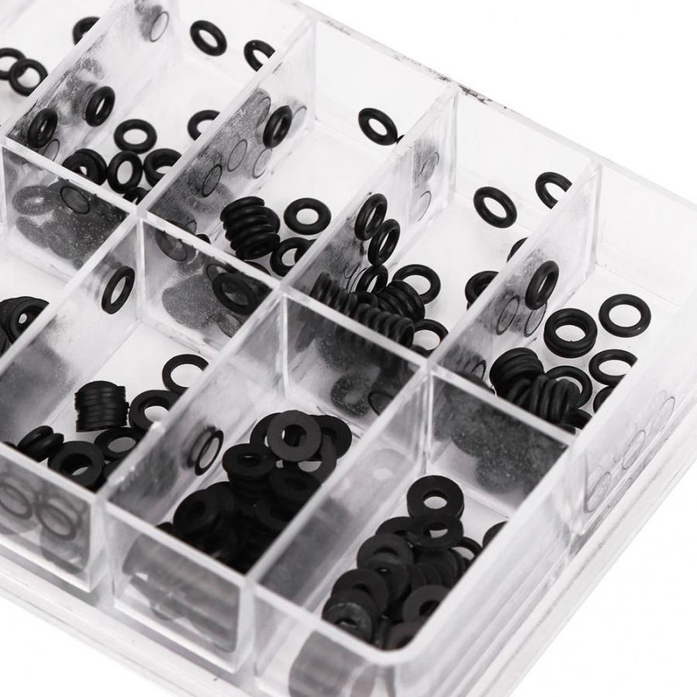 Mini rubber O-ring watch crown gasket, durable waterproof seal for precise watch repair and maintenance.