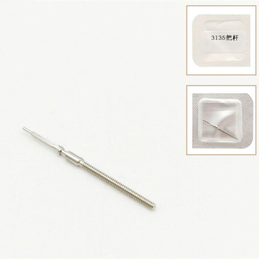 1. Generic watch winding stem for 3135 movement, Swiss quality, durable replacement part.