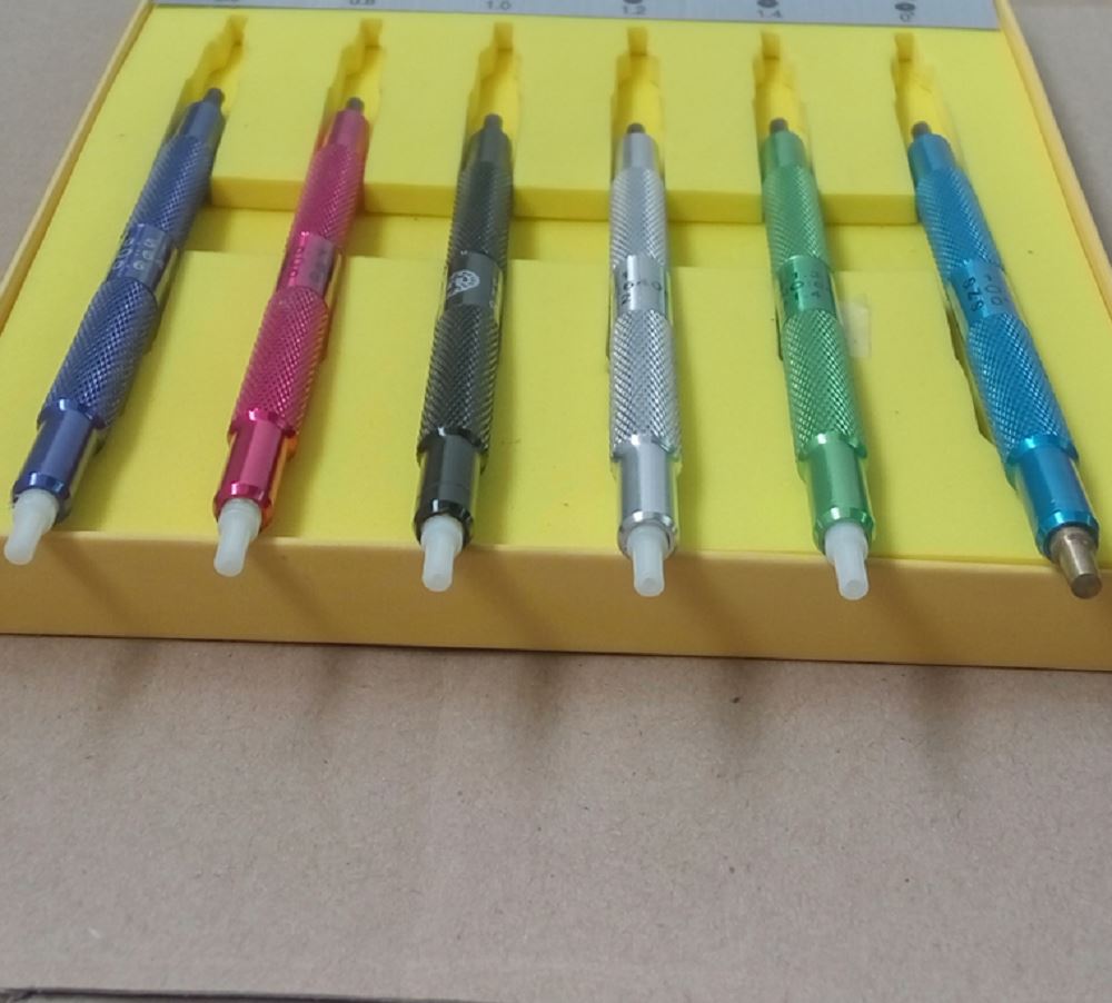 High Quality 6PCS watch hand presser set for precise watch hand fitting and repair.