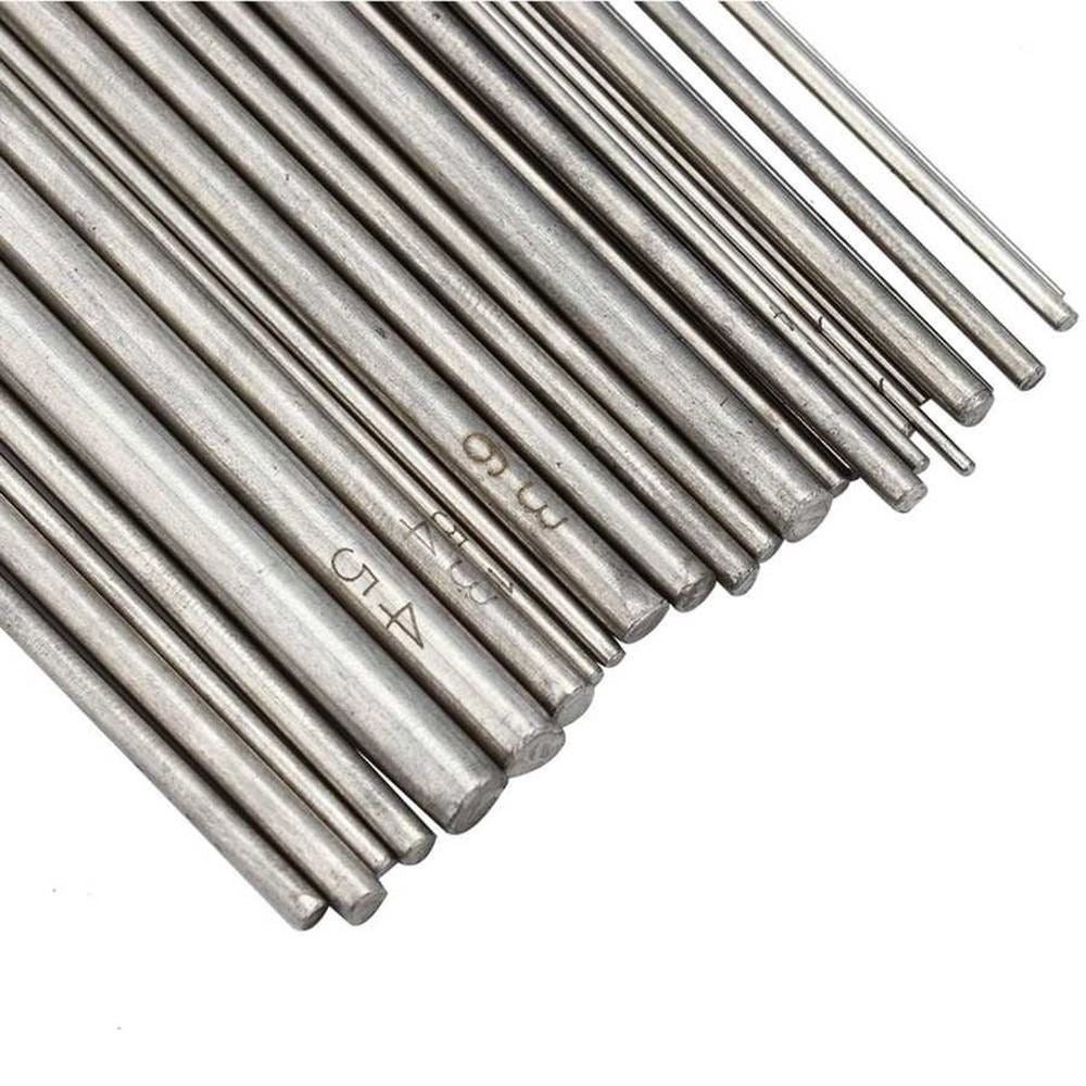 0.5-5mm 304 Stainless Steel Jewelry Cored Rod Wire Welding Soldering Rod