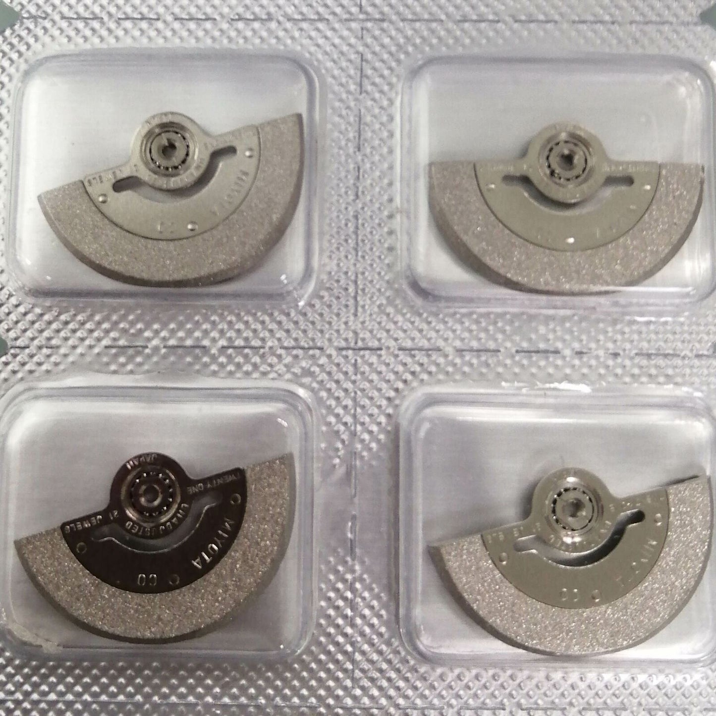 Miyota 6T51 movement watch rotor part, precision oscillating weight for repair and replacement.