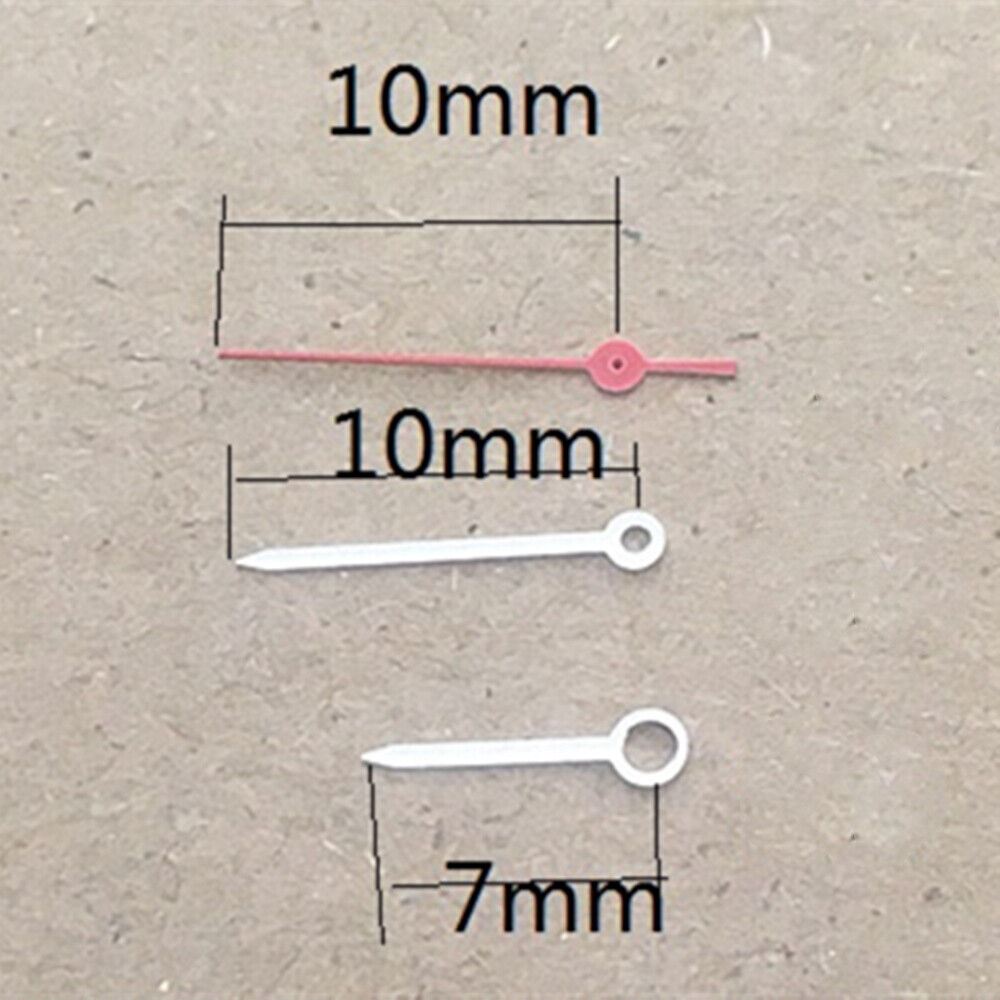 10mm Red Second Hand Watch Hands for Miyota 1M12 Japan Quartz Movement