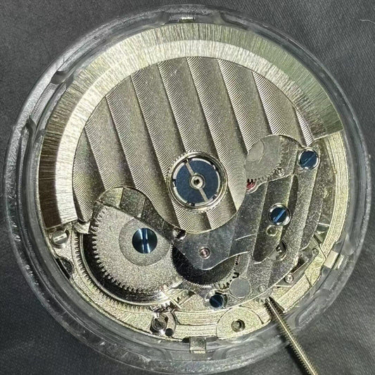 Shanghai JHB10 SP10 watch with automatic mechanical movement, small seconds at 3/6/9/12 positions, elegant design.