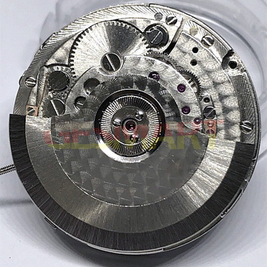 Seagull ST25 watch movement showcasing small second at 9 o'clock with kinetic energy feature.
