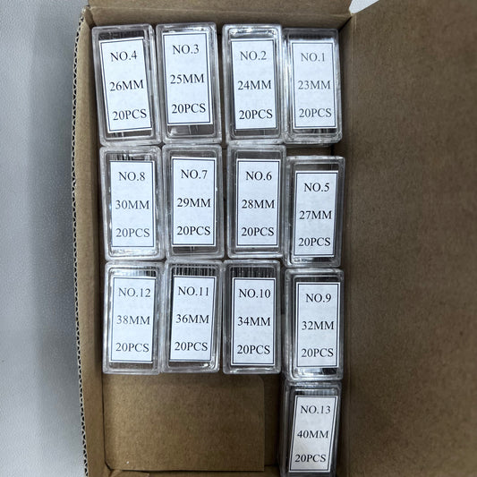 260 PIECES in Total 1.5mm Thick Extra Long Double Shoulder Spring Bar 23mm-40mm