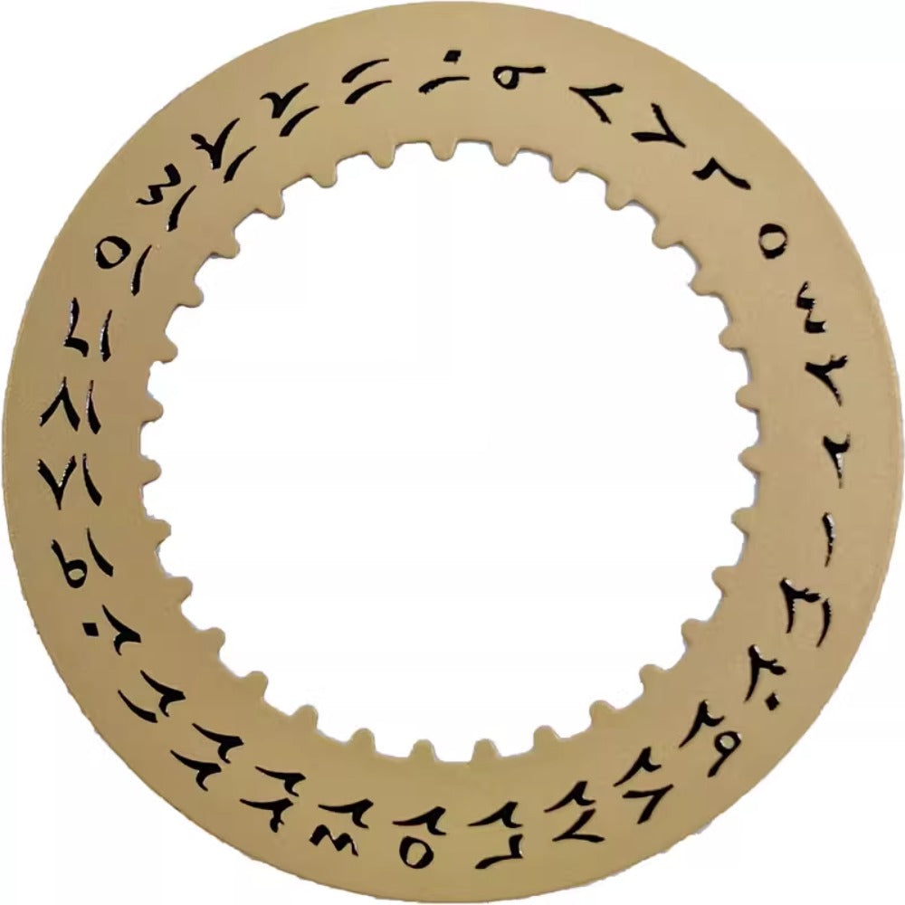 Vintage Arabic Font Golden Date Disk Wheel Generic for 3235 3285 Mechanical