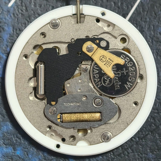 TT 7335.B quartz watch part for 3 hands, compatible with TT brand accessories, precise timekeeping component.