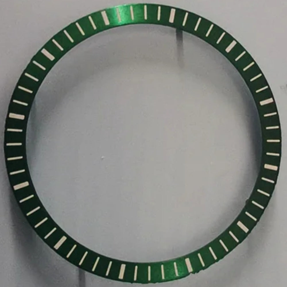 Dark Green New Modified 28.5x24.5mm Watch Chapter Ring Fit for NH70 Movement