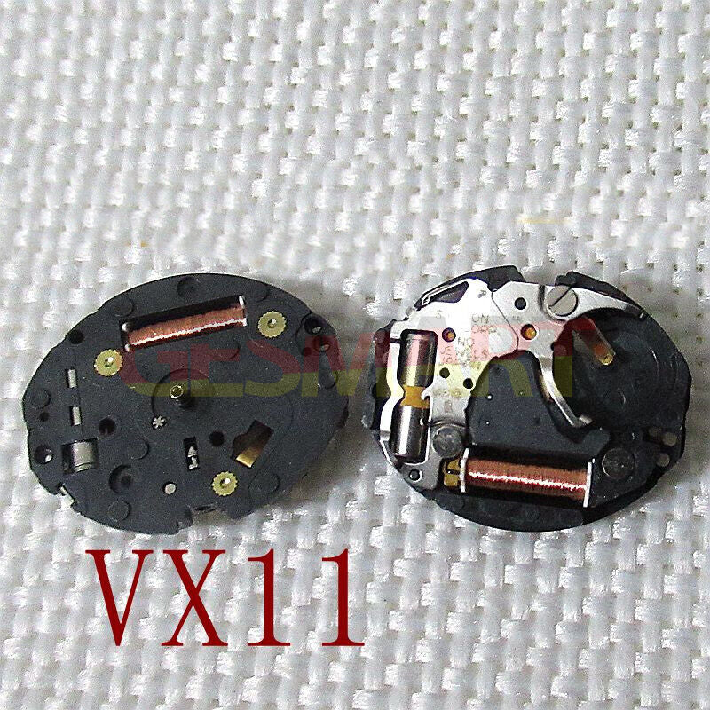 Japan Made Hattori Epson TMI VX11 VX11B quartz watch movement with stem for precise timekeeping