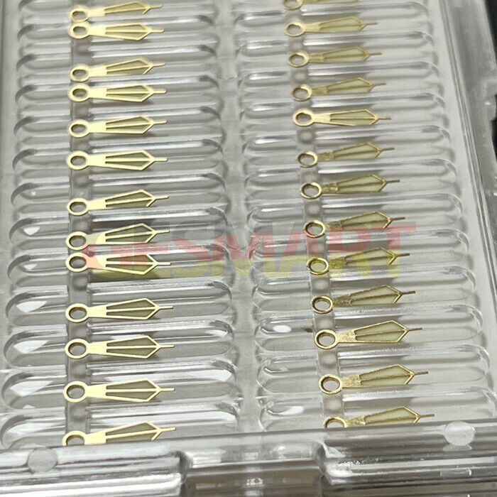 Golden Trim C3 Super Green Lume Watch Hands for SKX/SBBN NH36 NH35 Movement
