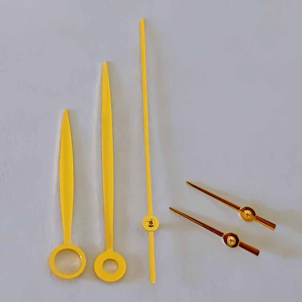 16.8mm Leaf Shape Golden Watch Hands Fit for ETA/Dandong 7750 Movement Watch Part